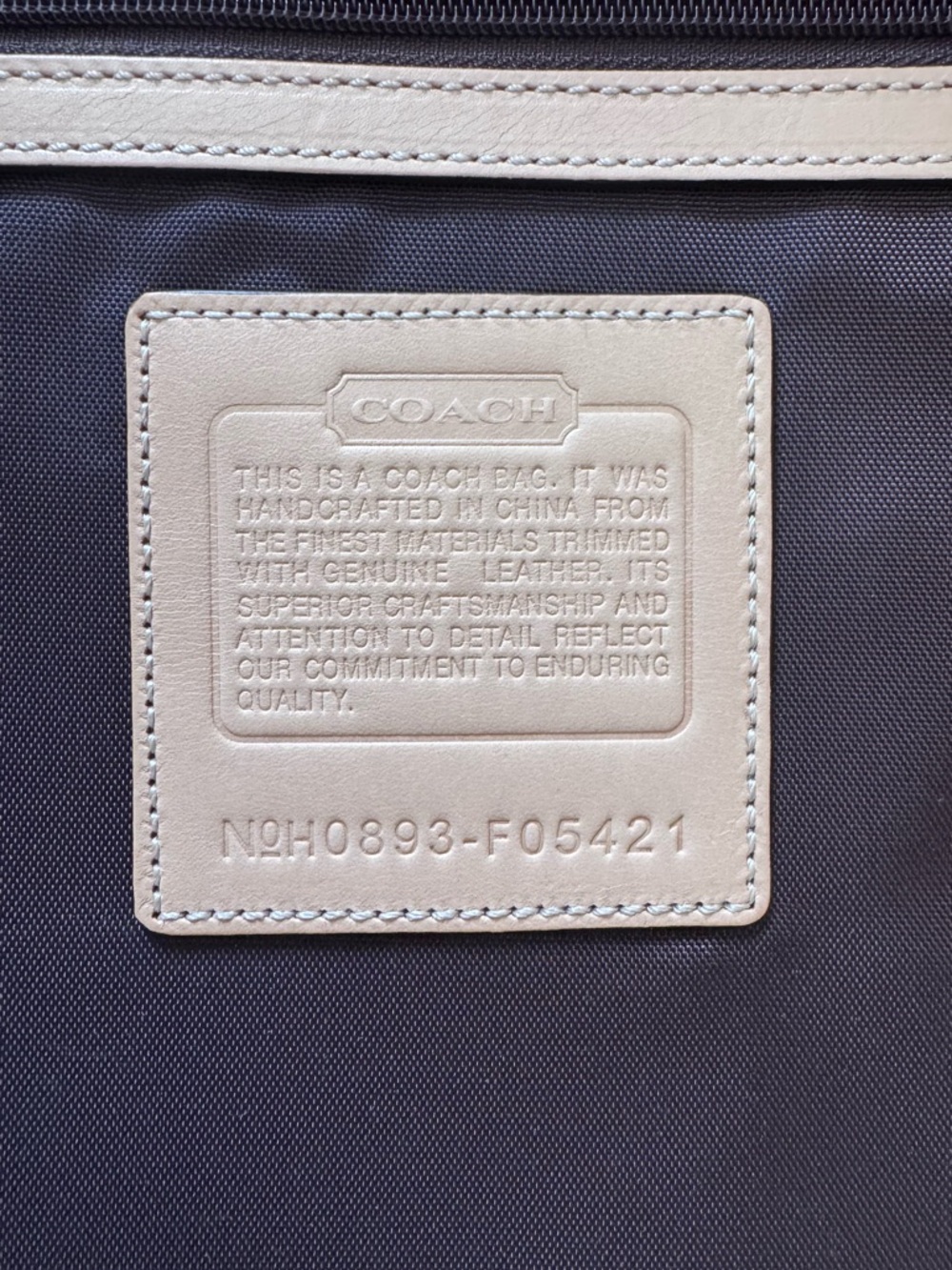 COACH Mini Signature Jaquard Rolling Suitcase - Picture 11 of 14
